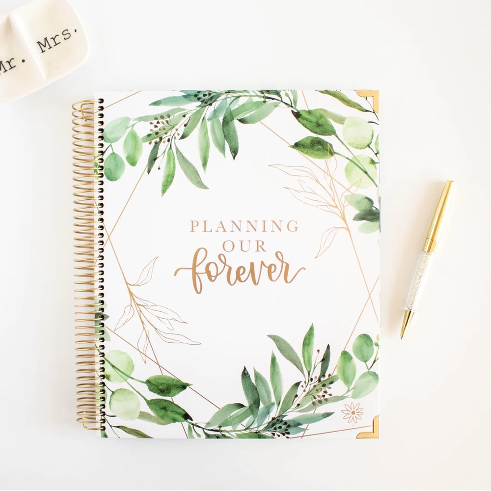 Bloom Daily Planners: Wedding Planner & Calendar, Planning Our Forever